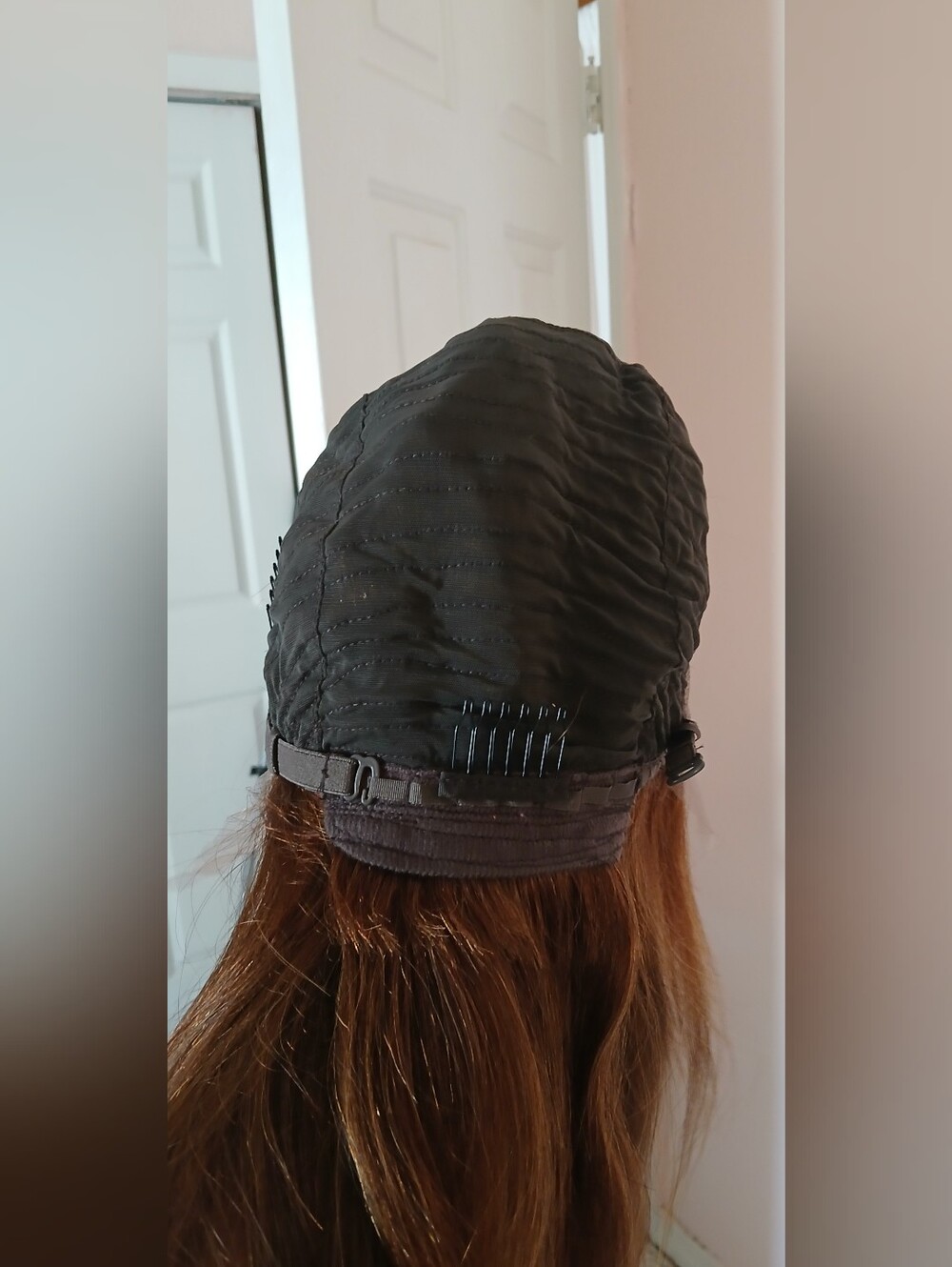 Chocolate Brown Human Hair Blend Lacefront (Free Gift) - Picture 7 of 8